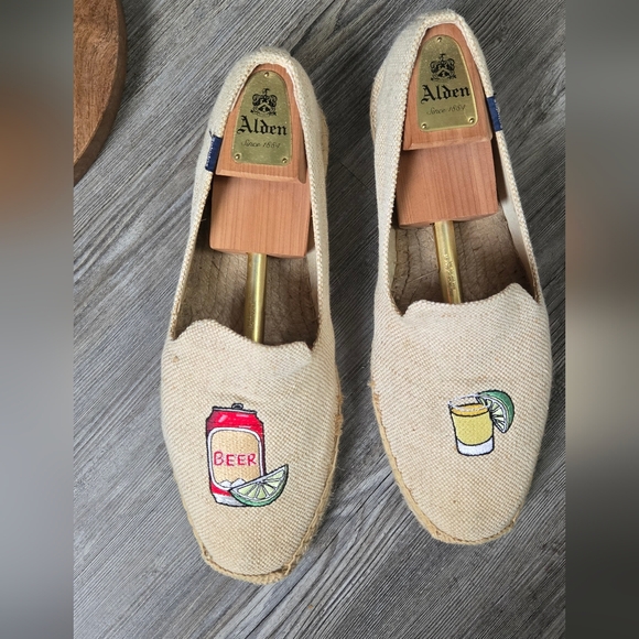 Mens Soludos Beer+Shot Espadrilles - Picture 1 of 4